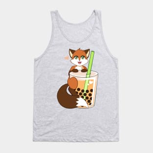 Thai Tea Fox Tank Top